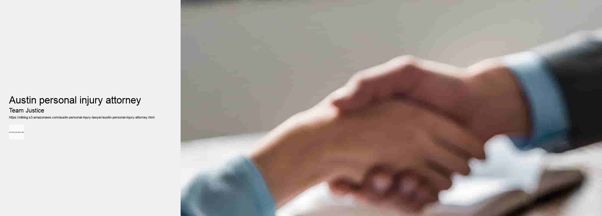 Austin personal injury attorney